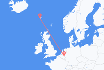 Vluchten van Maastricht, Nederland naar Sørvágur, Faeröer