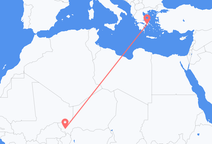 Flights from Niamey to Athens