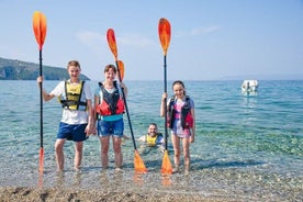 Kayak de mer à l’Est de Kalamata