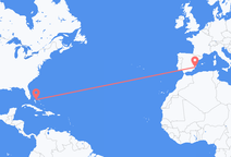 Nassau to Alicante