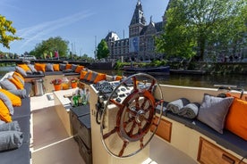 Luksusbåttur i Amsterdam med bar om bord