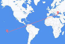 Flyreiser fra Anaa, Fransk Polynesia til Istanbul, Tyrkia