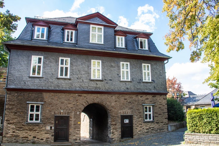 The upper castle in Siegen, Germany.