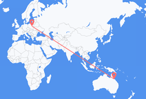 Flyrejser fra Townsville til Warszawa