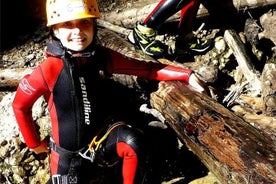 Canyoning for barn og familier i Füssen, Tyskland