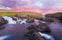 photo of Iceland Landscape Long exposure photography: Glanni waterfall at sunset, Iceland .