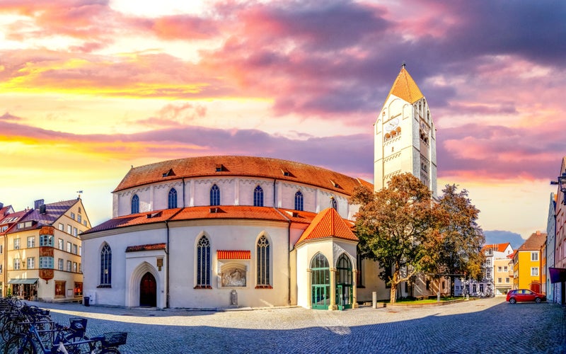 Photo of old city of Kaufbeuren, Germany