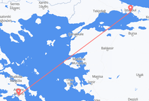 Flights from Istanbul to Athens