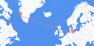 Vuelos de Groenlandia a Alemania