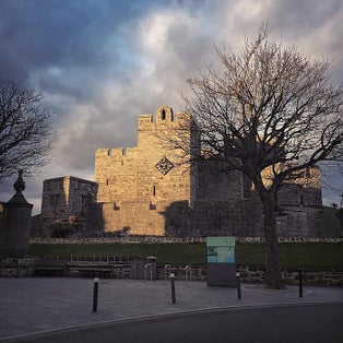 photo of view of Castle Rushen .