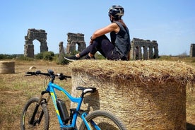 Voie Appienne en vélo électrique : visite avec catacombes, aqueducs et déjeuner