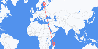 Madagascar to Estonia