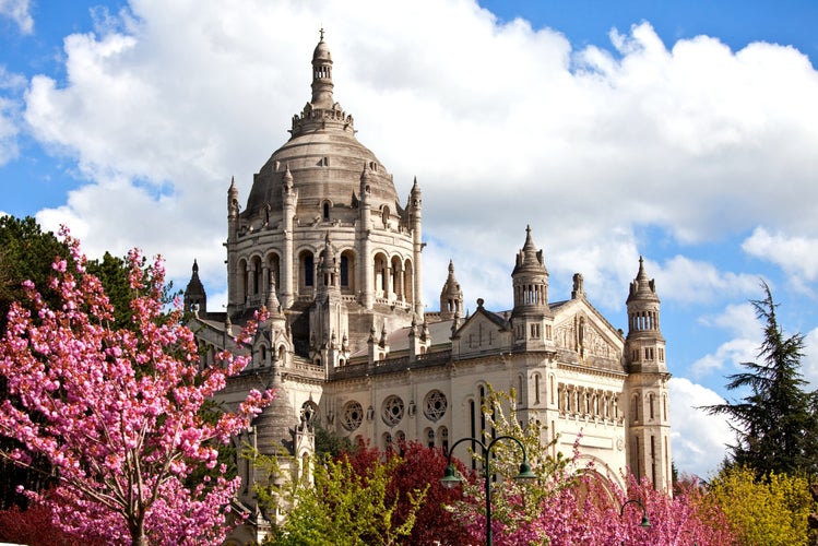 Photo of Basilica of St. Therese of Lisieux in Normandy ,France.