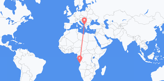 Angola to Albania