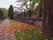 Photo of the alleys of the park in Hietaniemi cemetery, Helsinki, Finland.