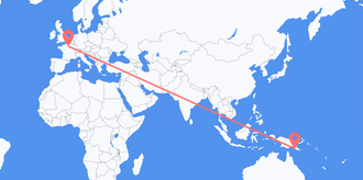 Voli dalla Papua Nuova Guinea per la Francia