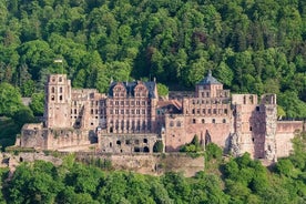 från Frankfurt: Heidelberg, Mercedes Museum & Schwetzinger Schloß