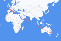 Vuelos de Canberra a Andorra la Vieja