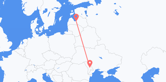 Moldova to Latvia