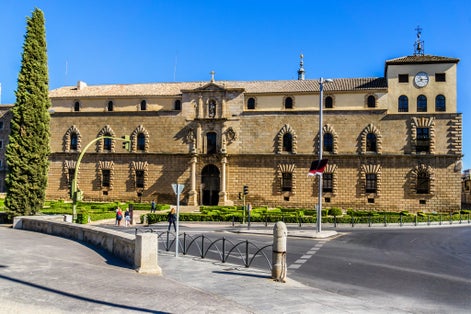 Photo of Hospital Tavera or Hospital de Afuera outside city walls opposite the Bisagra gate was designed in 16th.
