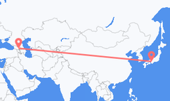 Flights from Osaka to Tbilisi