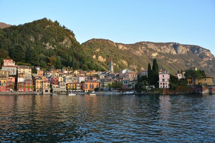 Beautiful landscape of Bellagio village on the Italian Riviera of Lake Como, Lombardy region, Italy