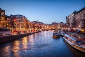 Sjálfstýrð ráðgátaleit við Dam-torg í Amsterdam