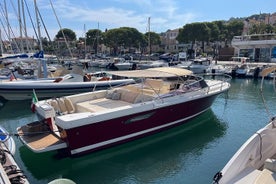 Excursion en bateau privé exclusif sur un Day Cruiser de luxe-Nice/Monaco