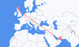 Flüge von der Oman nach Schottland