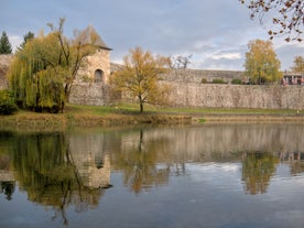 Photo of Roman bridge (Rimski Most) a bridge located in Ilidža, suburb of Sarajevo, the capital of Bosnia and Herzegovina.