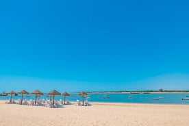 Photo of aerial view of Sanlucar de Barrameda, Cadiz, Spain.