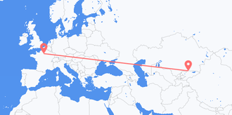 Voli dal Kirghizistan per la Francia