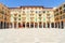 Photo of Plaza de Major in old town of Palma de Majorca, SPain .