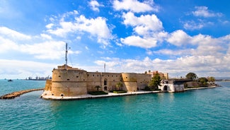 Photo of Scenic sight in Polignano a Mare, Bari Province, Apulia (Puglia), southern Italy.