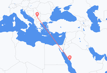 Flights from Yanbu to Pristina