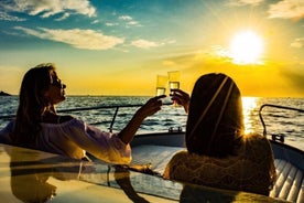 2 horas de aperitivo no barco ao pôr do sol