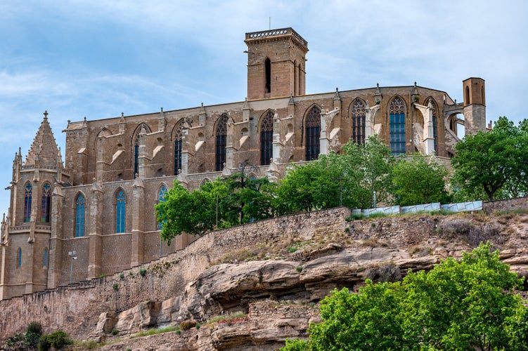 Photo of the church of Santa Maria at Manresa, Catalonia, Spain.