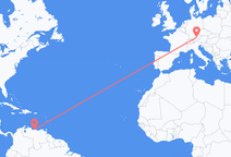 Caracas to Munich
