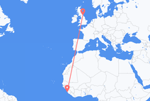 Flights from Freetown to Newcastle upon Tyne