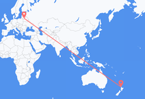 Auckland to Vilnius