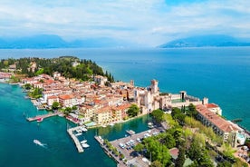 From Verona Sirmione Lake Garda with Boat and Spritz Tasting