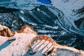 KAZBEGI-GUDAURI-ANANURI Excursão em grupo de um dia saindo de Tbilisi