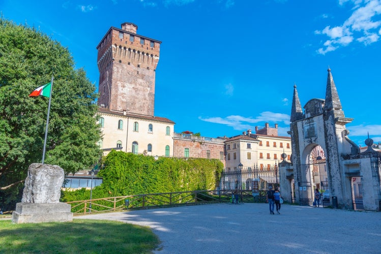 Photo of Torrione di Porta Castello in Italian town Vicenza.