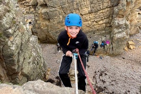 Rock climbing and abseiling in Aviemore, Scotland