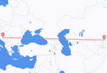 Flyg från Taraz till Sarajevo