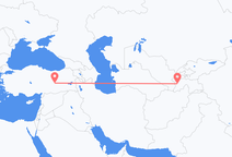 Loty z Duszanbe do Elazığ