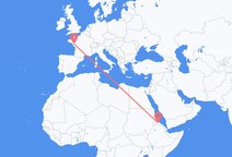 Asmara to Nantes
