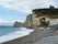 Etretat Cliffs And Beach, Étretat, Le Havre, Seine-Maritime, Normandy, Metropolitan France, France