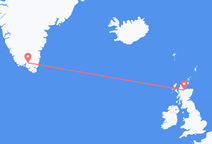 Vuelos de Narsarsuaq a Inverness