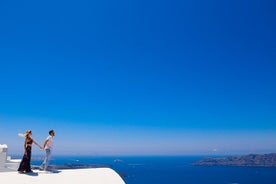 Voyage personnel et photographe de vacances Tour à Santorin